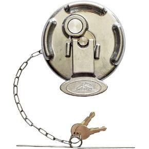 Locking Aluminum Lever Style Diesel Fuel Cap for Peterbilt