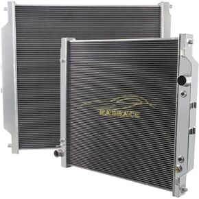 Aluminum Radiator for Ford 2003 2004 2005 2006 2007 F250 F350 F450 Super Duty 6.0L Powerstroke V8 Diesel 03 04 05 06 07 2 Row Radiators