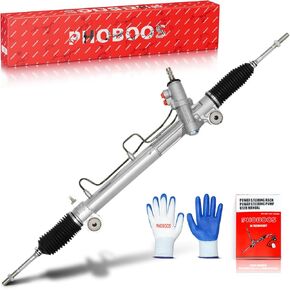 PHOBOOS Hydraulic Power Steering Rack and Pinion Assembly Compatible with Lexus ES300/ES330 & Toyota Solara/Camry 2.4L/3.0L/3.3L Models. New Unit, Leak Resistance, Direct Fit, Ref. 26-2606