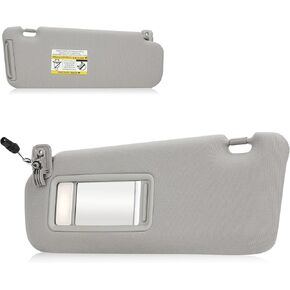 Left Driver Side Sun Sun مع Light Fit لـ Mazda CX-9 2010 2011 2012 2013 2014 2015 ، يستبدل TDY1-69-320 ، Gray