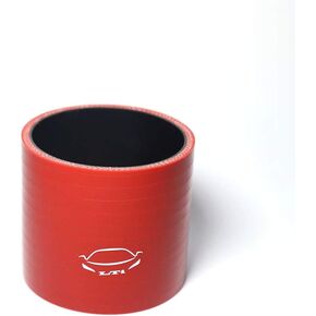 LTI Universal (76mm) 3" ID Straight Silicone Hose Coupler 4-Ply Reinforced High Performance (3" RED)