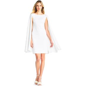 Adrianna Papell Women Women's Cape Gheath Dress
