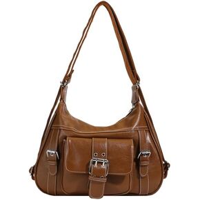 Large Shoulder Handbag Hobo Bags Satchel Crossbody Bags For Women Trendy Fashion Shoulder Bag Vintage Underarm Bag