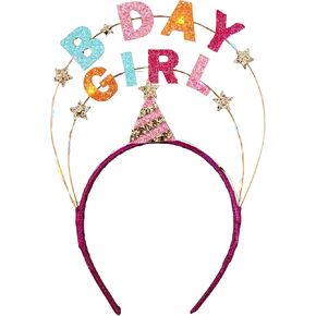 Mud Pie Children's Light Up Bday Girl Headband