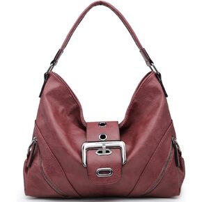 VONMAY Purses Handbags for Women Hobo Bags Large Satchel Tote Bags Ladies Shoulder Bag Buckle Design Purse