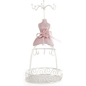 Jewelry Rack, Model Dress High-heeled Shoes Earring Necklace Ring Jewelry Holder Stand Display(03)