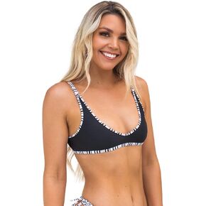 Wicked Weasel Riviera 365 Multicolour/Black Crop Bikini Top