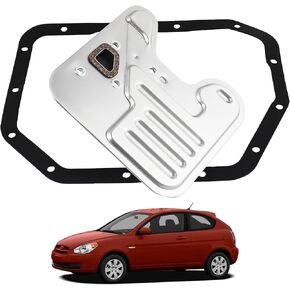 F4A32 A4AF-3 Automatic Transmission Filter Oil Pan Gasket Kit Compatible With 2001-2011 Hyundai Accent 2001-2002 Tiburon 2000 Elantra 2006-2011 Kia Rio Rio5 Replaces 46321-22731 4632122731