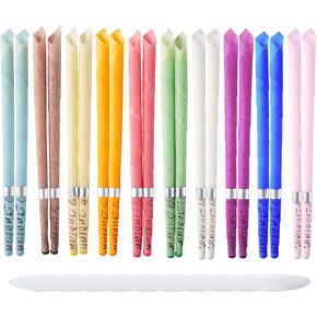 20PCS Candle Drip Protector，20 Pieces to Clean Earwax,Clean up Earwax