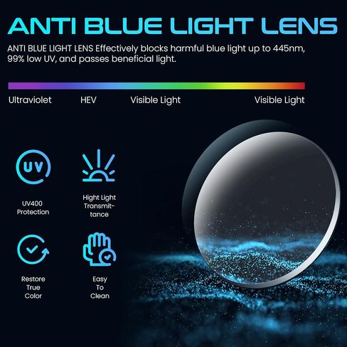 Designer Blue Light Blocking Glasses for Women Cat Eye Frame Reduce Eyestrain Computer Glasses for Gaming/TV in Saudi Arabia