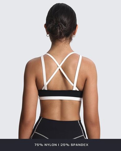 Aoxjox Women's Workout Sports Bras Fitness Backless Padded Rory Ruched Bra Yoga Crop Tank Top in Saudi Arabia