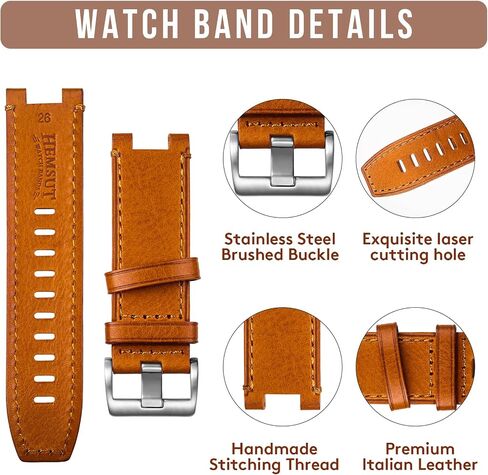 حزام ساعة جلدية بديلة مناسب لـ Casio GST-210 / GST-300 / GST-400 / GST-410 / GST-210B / GST-S100D / GST-S210B BRACELET BRACELET in Kuwait