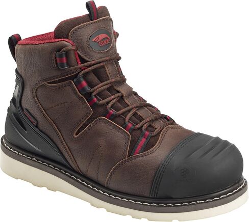 FSI Footwear Specialties International Men's 7506 6" Leather Carbon Nanofiber Safety Toe Cap EH Wedge Boots in Saudi Arabia