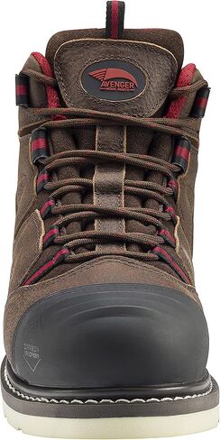FSI Footwear Specialties International Men's 7506 6" Leather Carbon Nanofiber Safety Toe Cap EH Wedge Boots in Saudi Arabia
