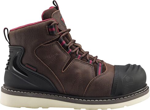 FSI Footwear Specialties International Men's 7506 6" Leather Carbon Nanofiber Safety Toe Cap EH Wedge Boots in Saudi Arabia