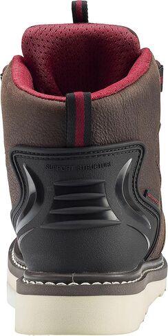 FSI Footwear Specialties International Men's 7506 6" Leather Carbon Nanofiber Safety Toe Cap EH Wedge Boots in Saudi Arabia