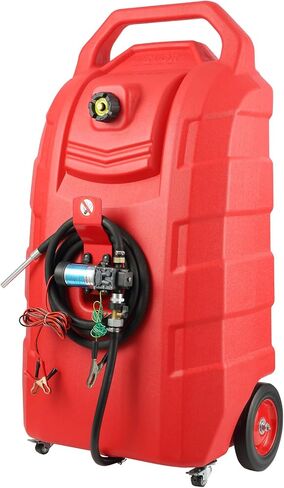 Caddy Vevor Fuel Caddy ، 32 جالون ، خزان تخزين الوقود المحمول على عجلات ، مع مضخة نقل 12 فولت DC ، حاوية وقود الديزل البنزين مع خرطوم 8.2 قدم ، معدل التدفق 7L/دقيقة ، للشاحنات ، القوارب ، جزازات العشب in Saudi Arabia