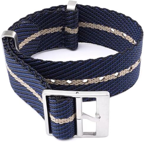 فرقة الساعات المنسوجة ، على الطراز العسكري ، مشبك معدني قابل للتعديل in Kuwait