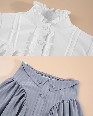 CR ROLECOS Edwardian Victorian Dress for Women 1800s Renaissance Ball Gown Costume with Pockets in Saudi Arabia