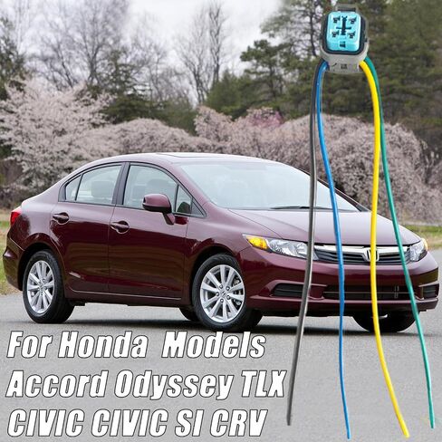 5 دبوس موصل مضخة الوقود توصيل الأسلاك موصل قابس الخفياء ملاءمة لهوندا MDX Pilot Accord Civic CR-V Acura استبدال OE# 17045-SNV-000 17708-TR0-A01 in Saudi Arabia