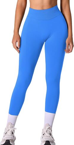 نساء Scrunch بعقب رفع طماق غنيمة عالية الخصر تمرينات سلسة Legging بطن التحكم الصالة الرياضية اليوغا in Kuwait