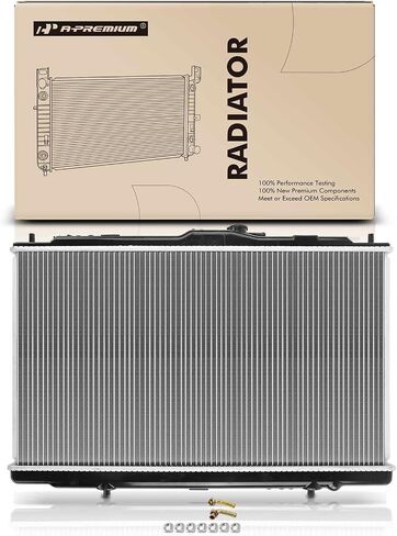 A-Premium Engine Coolant Radiator Assembly with Transmission Oil Cooler Compatible with Honda Accord 1998-2002 V6 3.0L & Acura TL 1999-2001 V6 3.2L, Automatic Trans. in Saudi Arabia