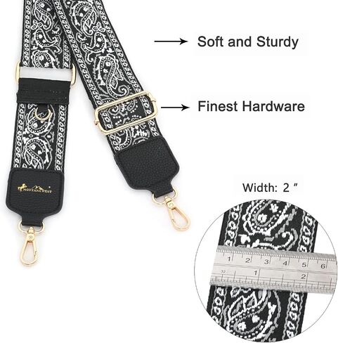 Montana West Purse Straps Crossbody Handbag Replacement Strap Adjustable Wide Straps STP-2009OR in Saudi Arabia