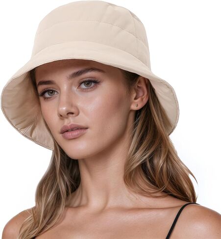 قبعات دلو دافئة للنساء الرجال ، قبعة دلو قطنية مملوءة بالوزن خفيفة الوزن لصيد الأسماك ، في الهواء الطلق ، السفر in Kuwait