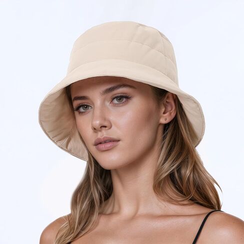 قبعات دلو دافئة للنساء الرجال ، قبعة دلو قطنية مملوءة بالوزن خفيفة الوزن لصيد الأسماك ، في الهواء الطلق ، السفر in Kuwait