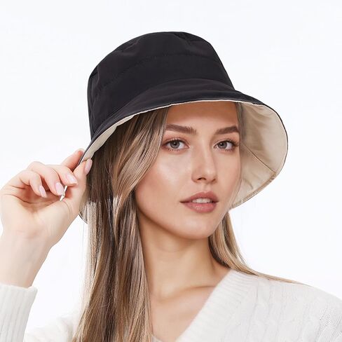 Warm Bucket Hats for Women Men, Lightweight Filled Cotton Bucket Hat for Fishing, Outdoor, Travel in Saudi Arabia