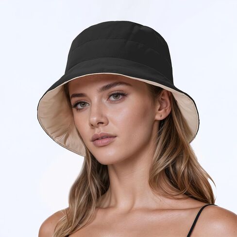 Warm Bucket Hats for Women Men, Lightweight Filled Cotton Bucket Hat for Fishing, Outdoor, Travel in Saudi Arabia