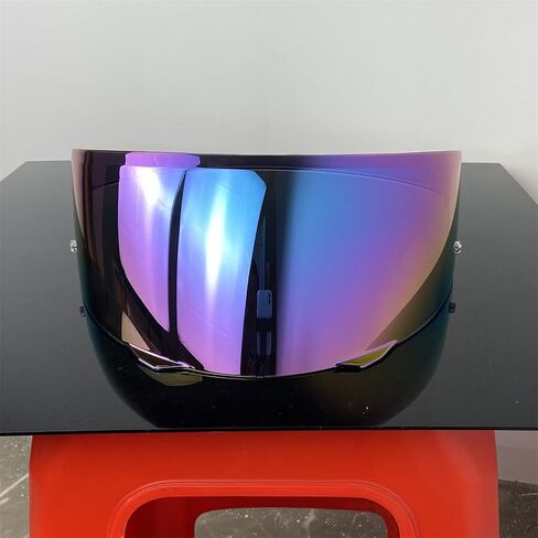 i90 Face Shield Visor Sunscreen for HJC HJ-33 i90 Helmet Visor Replacement Windshield Sunshield (Rainbow-day use only) in Saudi Arabia