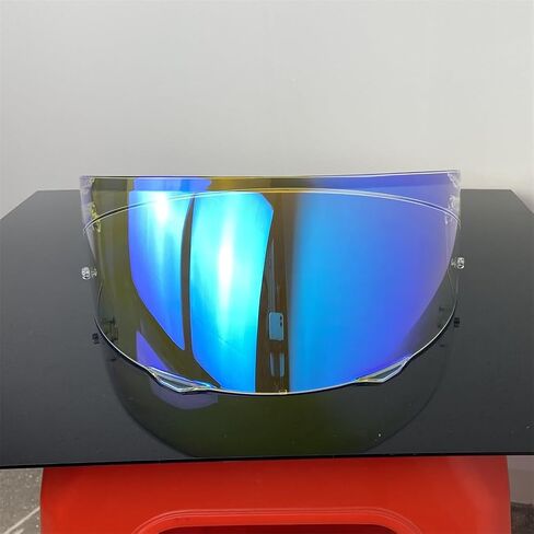 i90 Face Shield Visor Sunscreen for HJC HJ-33 i90 Helmet Visor Replacement Windshield Sunshield (Rainbow-day use only) in Saudi Arabia