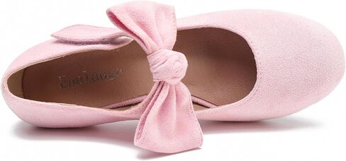 Enelauge Women's Bow Mary Jane Pumps Low Hist Histen Cheels Round Round Toe Strap Wedding Office Office Offic in Kuwait