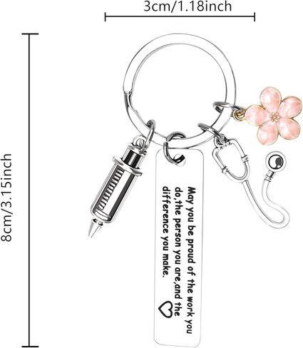 هدايا ممرضة للنساء مفاتيح مفاتيح ممرضة يوم الهدايا ممرضات الأسبوع هدايا التخرج الممرضة هدية in Kuwait