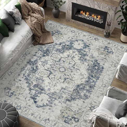 Jinchan Runner Rug 2x6 Vintage Hallway Brug Boho Boho Runner Floral Medallion Retro Lightweight Non Classic Right Soft Spet in Kuwait