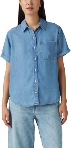 Levi's Women's Darlene Short-Sleeve Shirt in Saudi Arabia