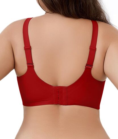 SHAPERX Bras for Women No Underwire Seamless Oversized Everyday Bra Comfort Wireless Padded Soft Support Bralette in Kuwait