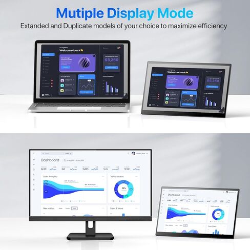 MAGEX 15.6" Touchscreen Monitor, HDMI+VGA+DVI FHD 1920x1080p Rp Pi CCTV Touch Screen Monitor 10-Point Touch Display with Remote Control Speakers VESA for Pi PS4/5 Laptop PC Xbox CCTV in Saudi Arabia