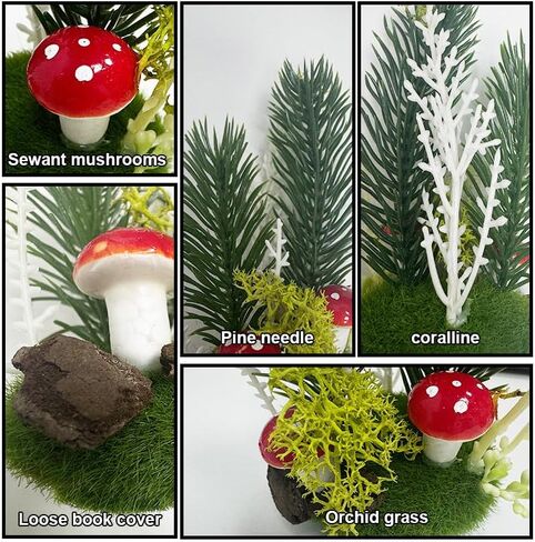 شمسي ماسون الجرار ديكور ، ماسون جرة ضوء الليل مع Micro Mushroom Flazroom Moss ، Solar Lights Decor in Saudi Arabia