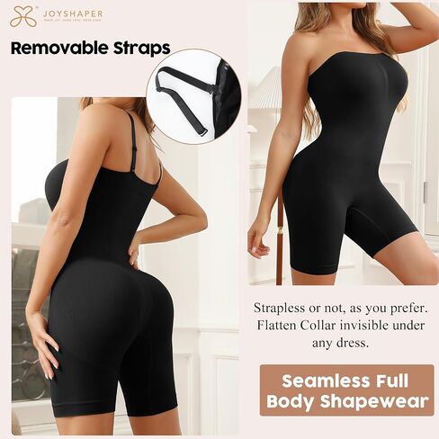 JOYSHAPER Tummy Control Shapewear Bodysuit for Women Seamless Full Body Shaper Mid Thigh Compression Shapewear in Saudi Arabia