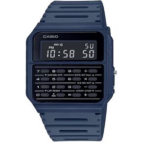 Casio CA-53WF-2B حاسبة Blue Digital Mens Watch الأصلي الكلاسيكي الجديد CA-53