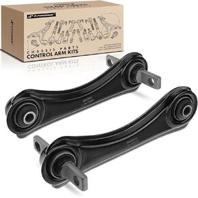 A-Premium 2 x Rear Upper Control Arm, with Bushing, Compatible with Honda Civic 1988-2000, Civic del Sol 1993-1997, CR-V 1997-2001, Acura EL 1997-2000, Integra 1997-2001