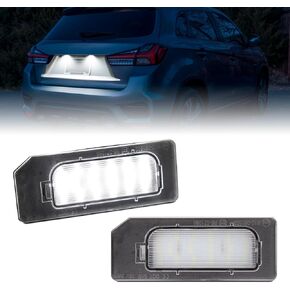LED LED LICK PLATE LIGHTS for 2010-2020 Mitsubishi Outlander Sport ASX RVR Sport Trim ، WACT TAG LAMP استبدال OEM 8341A132