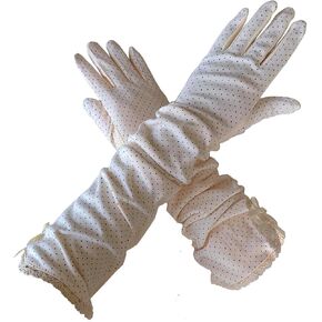 Women's Sun UV Protection Long Driving Gloves in Kuwait