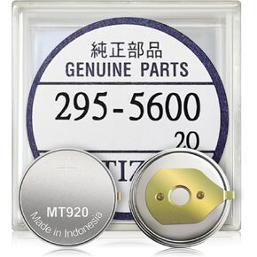 Citizen Watch Capacitor Battery 295-5600 MT920 (Replacement for Model 295-56) | Compatible with Eco-Drive C650, E810, E811, 7821, B620 | Long-Lasting Solar Power Cell