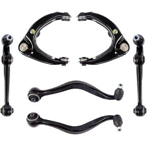 6PCS Suspension Kit Fits for Ford Fusion Lincoln MKZ Mercury Milan 2007 2008 2009 2010 2011 2012 Front Lower Upper Control Arm w/Ball Joints Replacement K620149 K620492 K620493 K620636 K620635