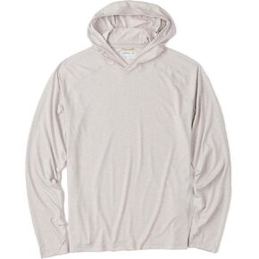 Huckberry Wellen Sol Performance Hoodie ، UPF 40 Mens Long Sleeve Workout Hoodie
