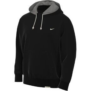 Nike Dri-FIT Standard Issue Men's Unisex Pullover Basketball Hoodie (as1, alpha, l, regular, regular, Black/Pale Ivory)