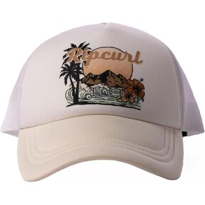 Rip Curl Women's Trucker, Baseball Hat with Adjustable Snapback and Curved Brim for Sun Protection
